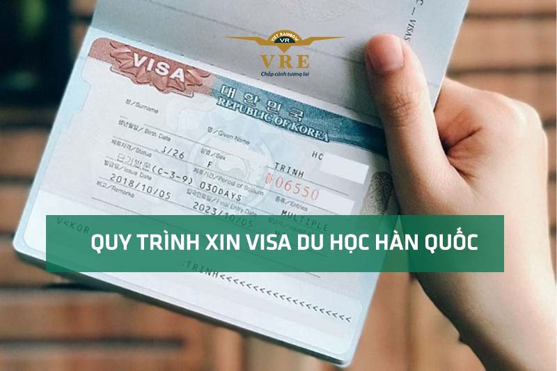 Quy trình xin visa du học Hàn Quốc
